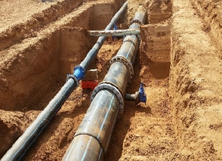 carnavon bore main replacement
